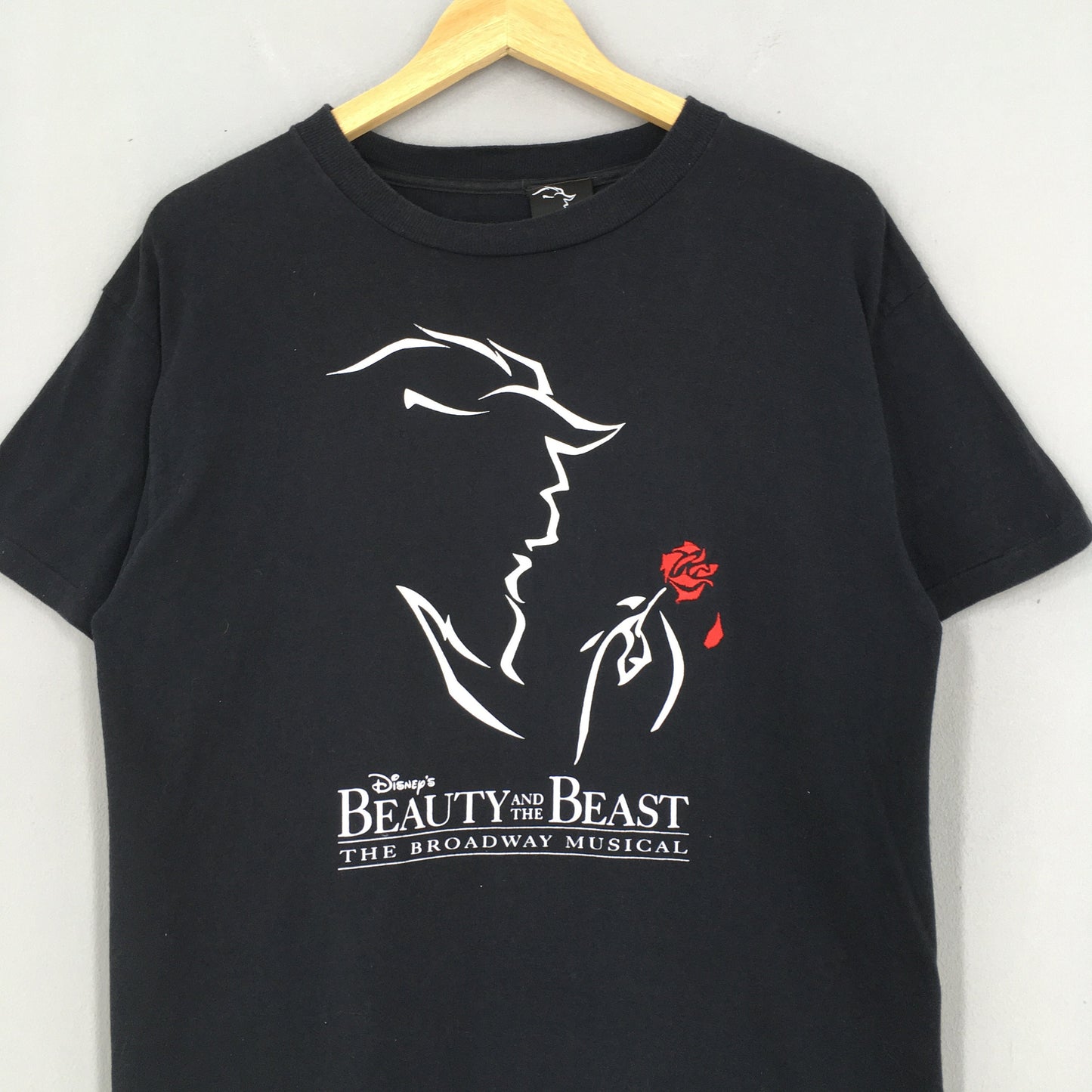 Beauty And The Beast Disney Tshirt Black Medium