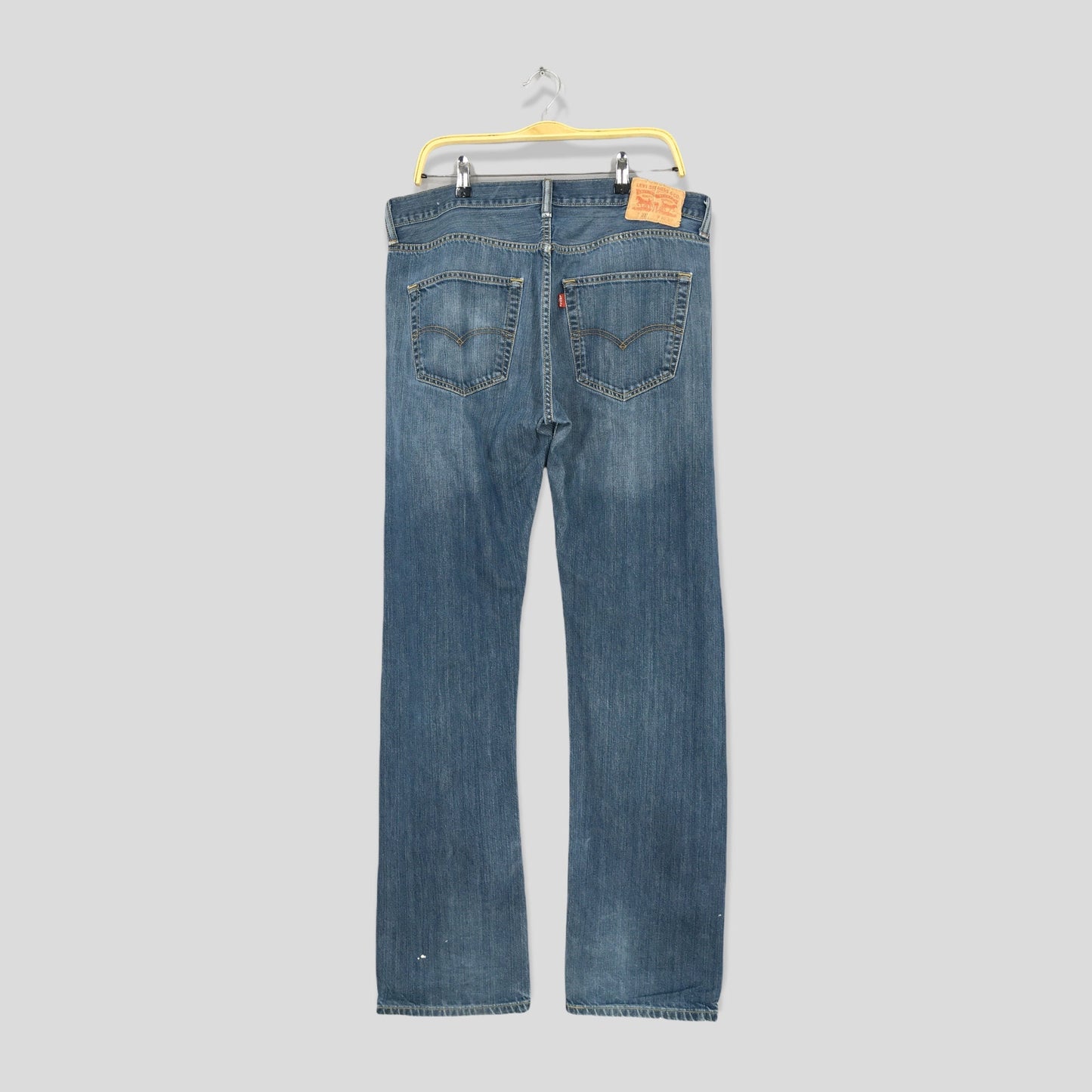 Levi's 501 Indigo Blue Jeans Size 34x33.5