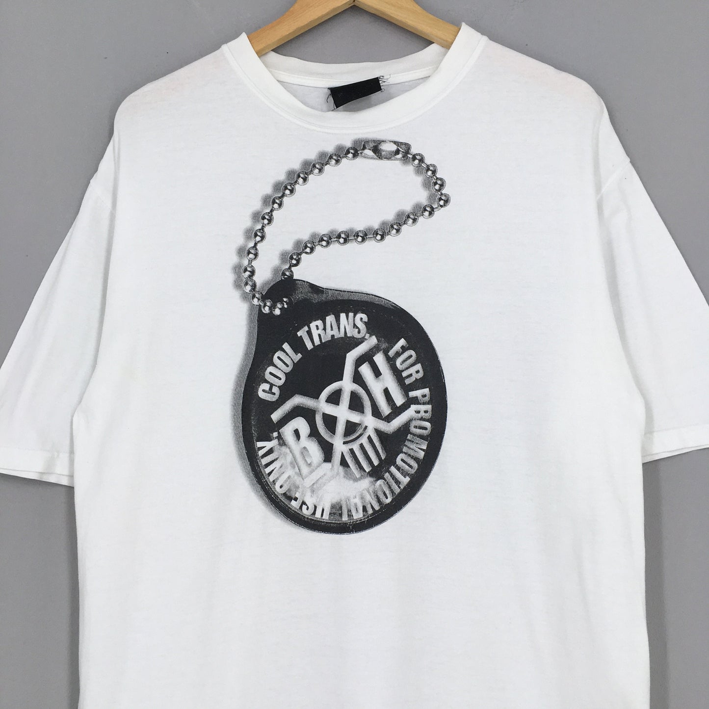 Bounty Hunter Locket Cool Trans Tshirt White Medium