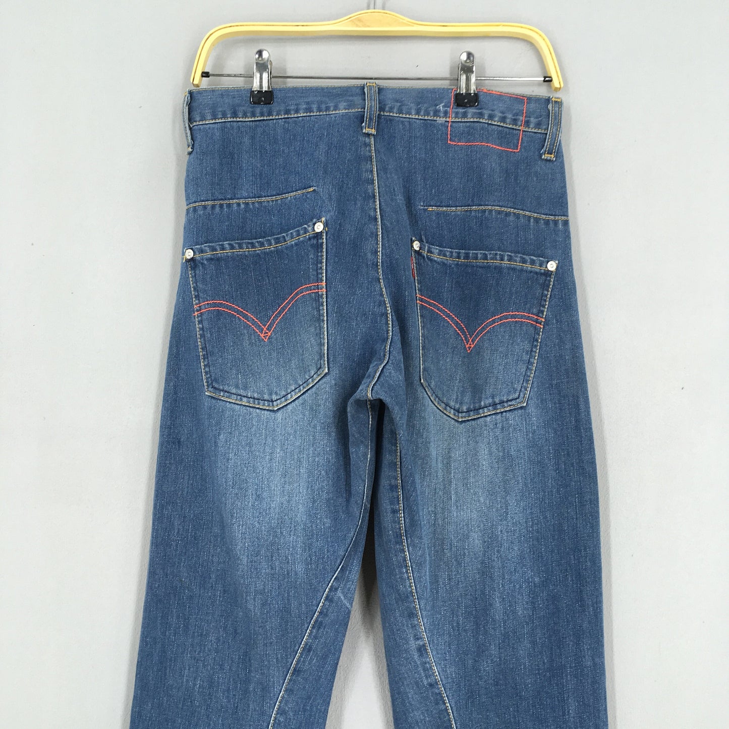 Levis Engineered Faded Blue Jeans Size 28x29.5