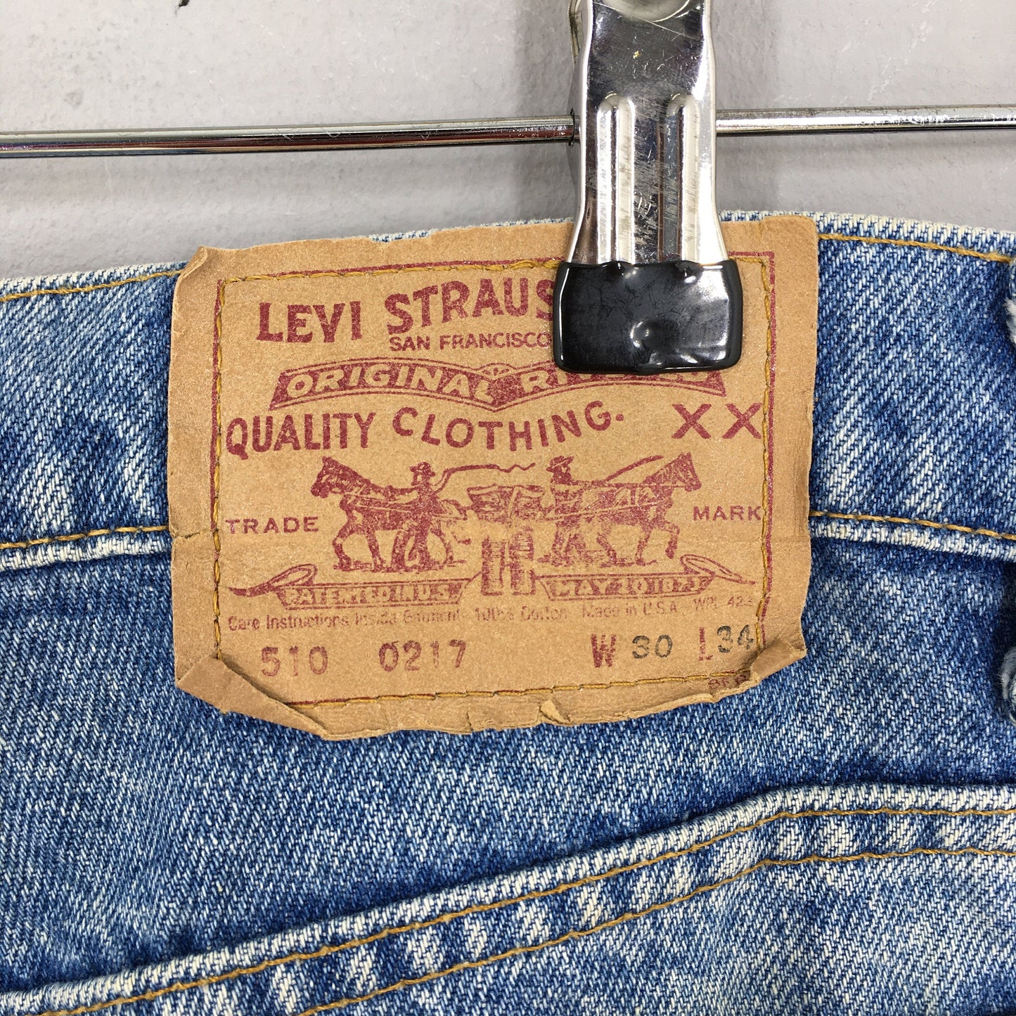 Levi's 510 Faded Dirty Jeans Size 29x31