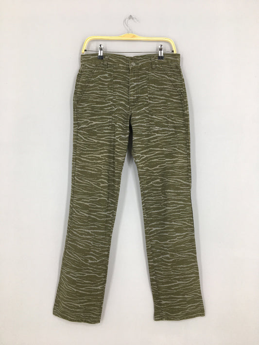 Japanese Right-On Camo Tiger Stripes Pants Size 31x31