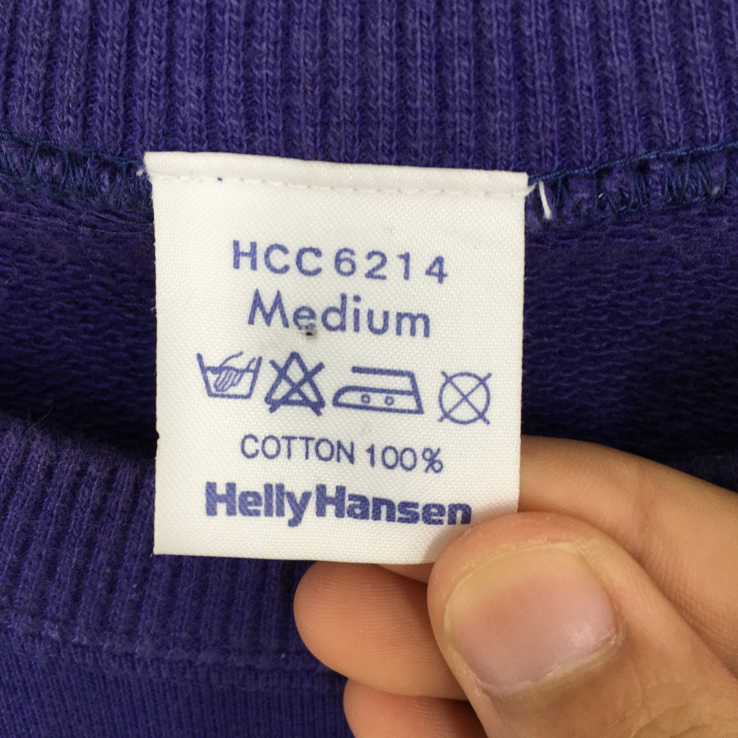 Helly Hansen Purple Sweatshirt Medium