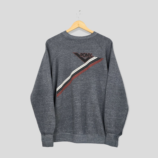 Pony Sportswear Gray Sweatshirt Xlarge