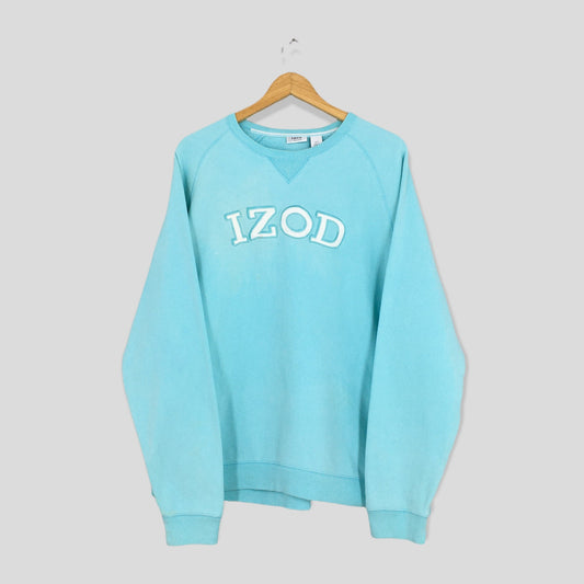 Izod Spell Out Sweatshirt XLarge