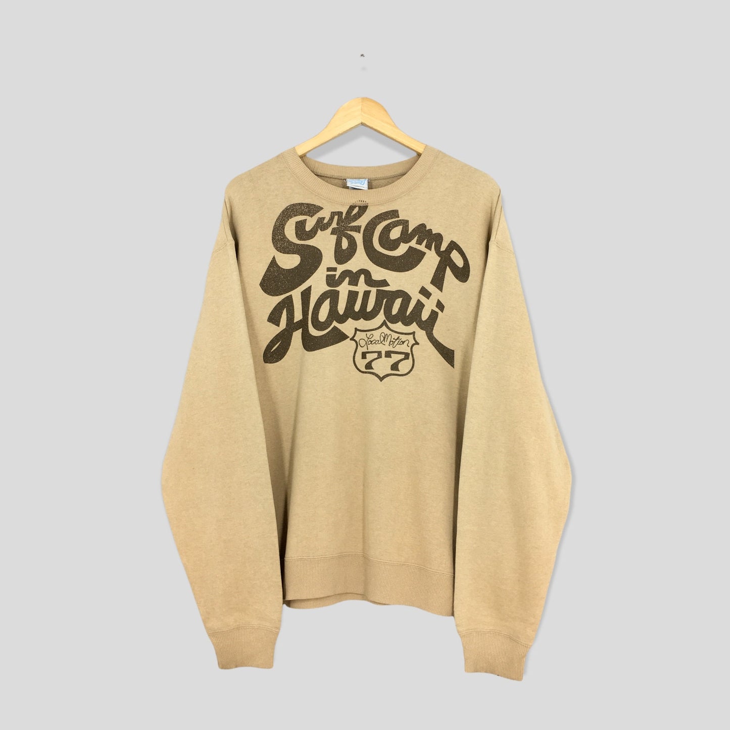 Local Motion Surfing Brown Sweatshirt Large