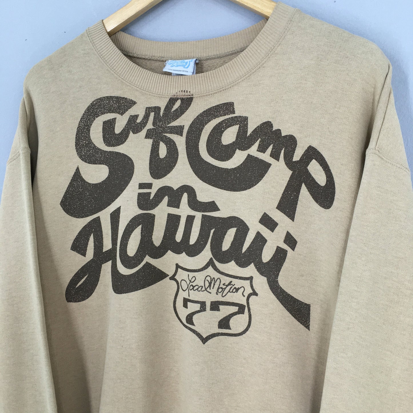 Local Motion Surfing Brown Sweatshirt Large