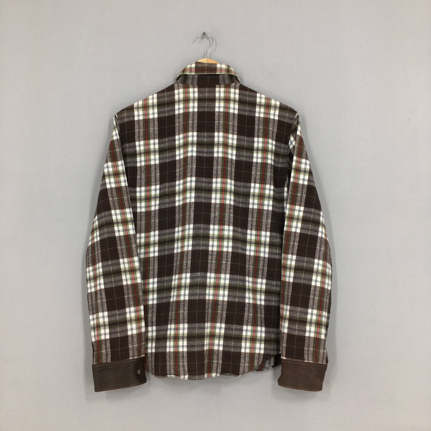 Roarguns Japan Plaid Shadow Checkered Flannel Medium