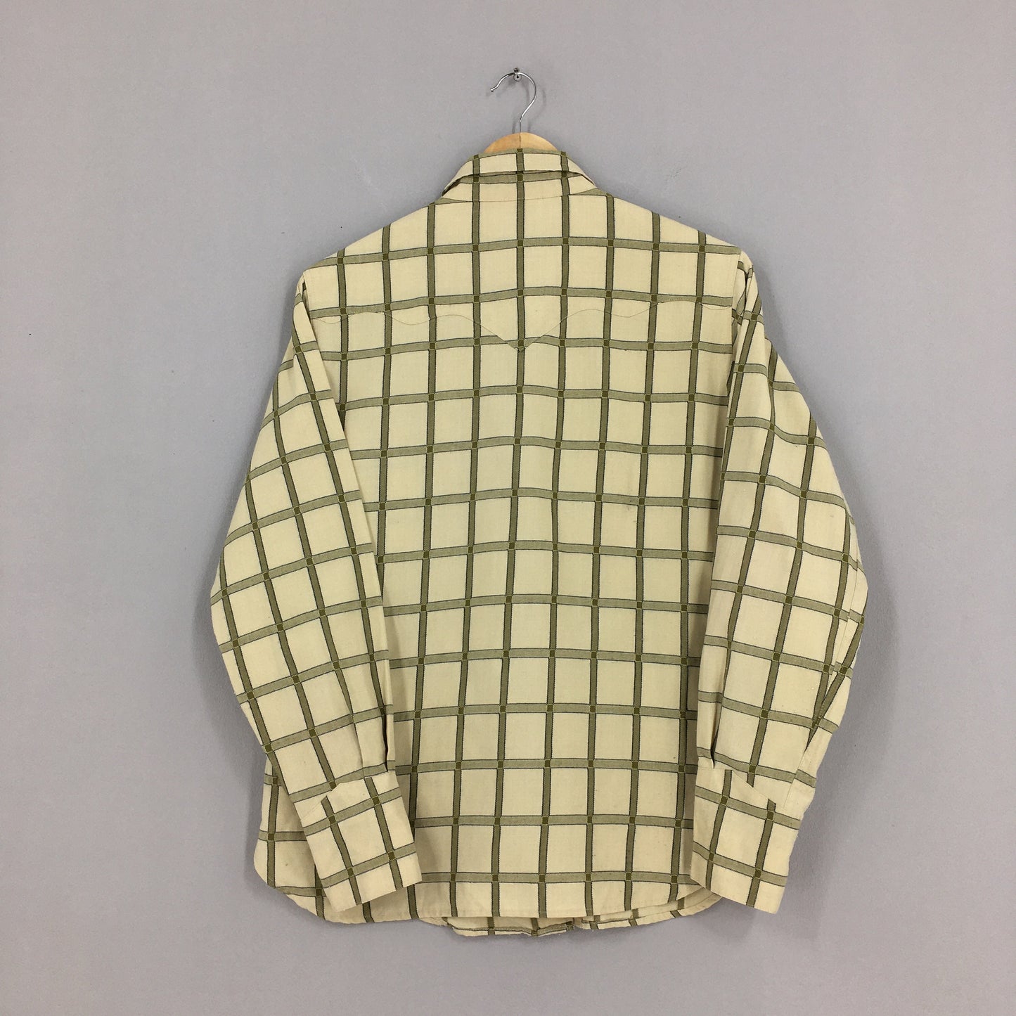 Plaid Checkered Flannel Shirt Small