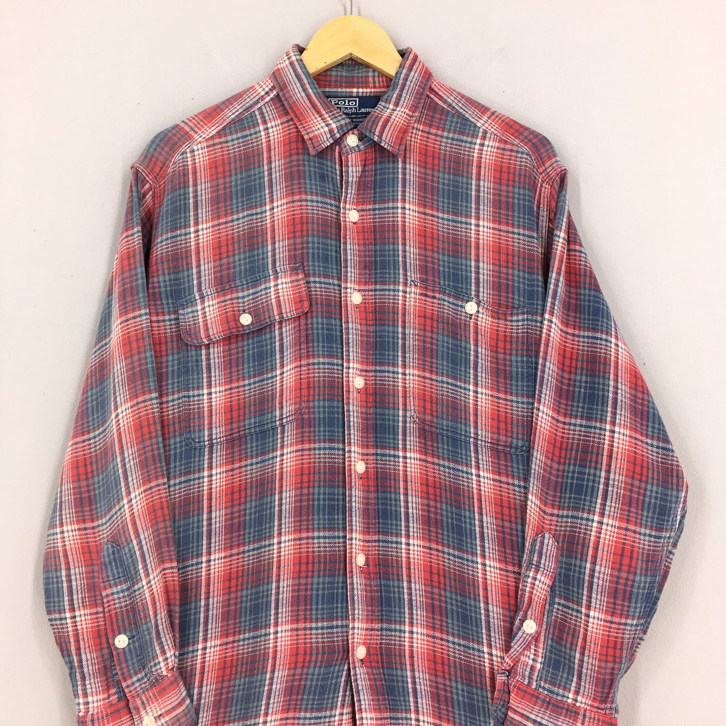 Polo Ralph Lauren Checkered Flannel Shirt Medium