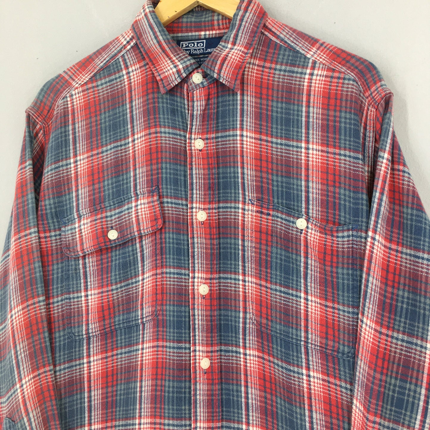 Polo Ralph Lauren Checkered Flannel Shirt Medium