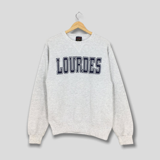 Lourdes State Gray Sweatshirts Small