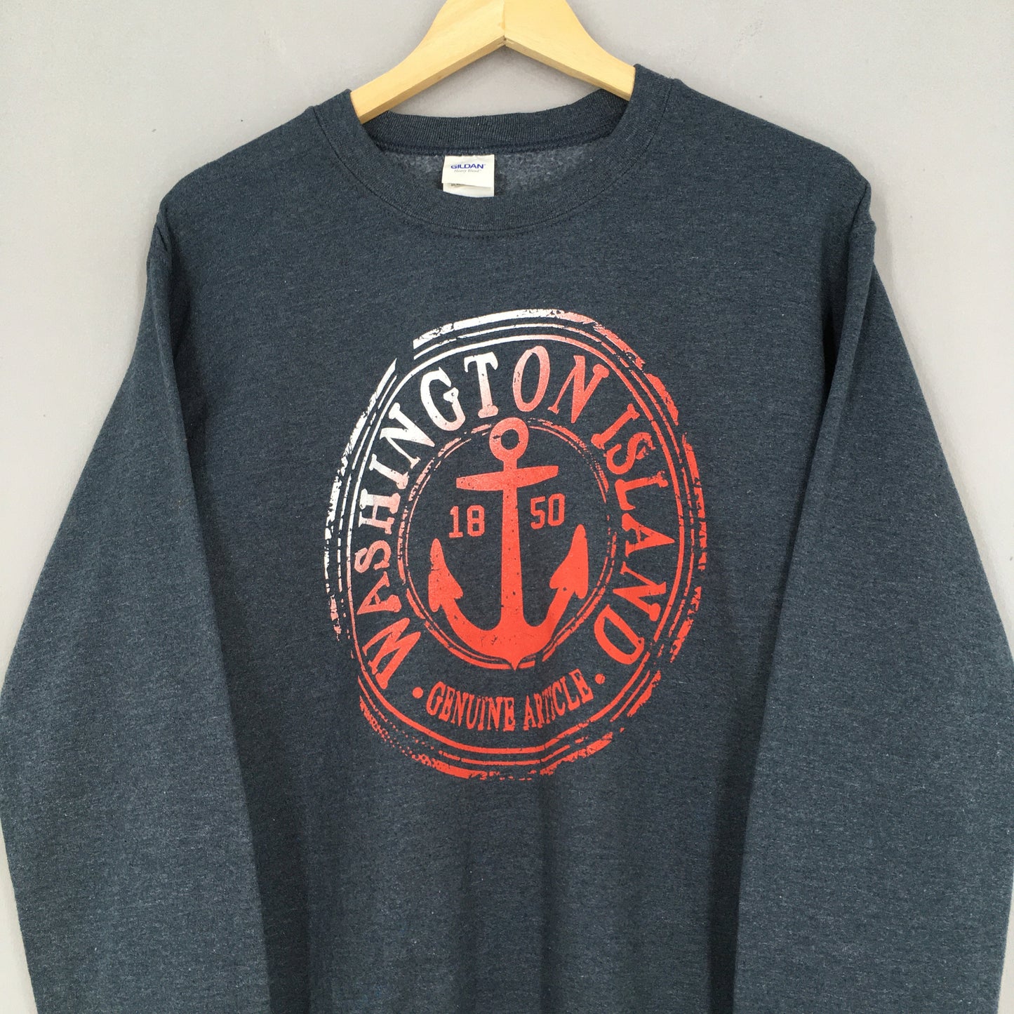 Washington Island Gray Sweatshirt Small