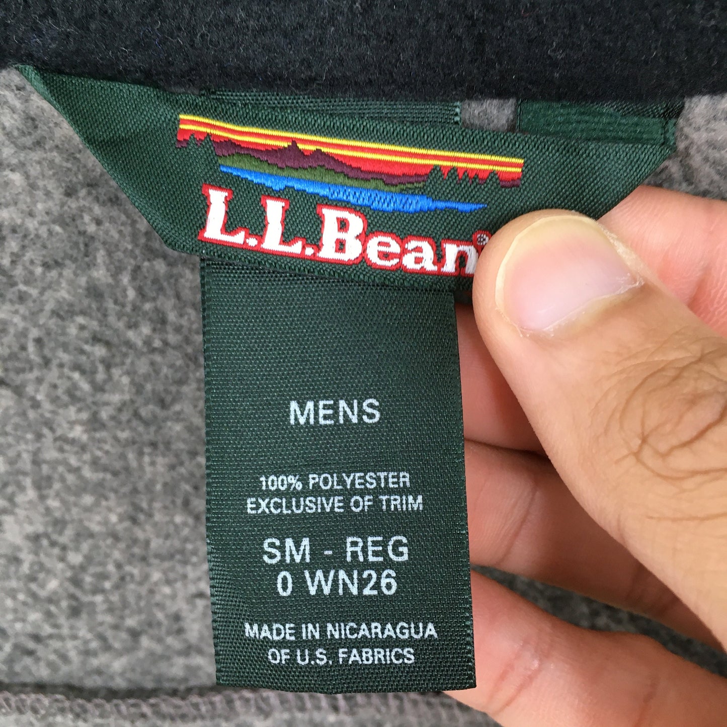 LL Bean Fleece Warmer Sweater Medium