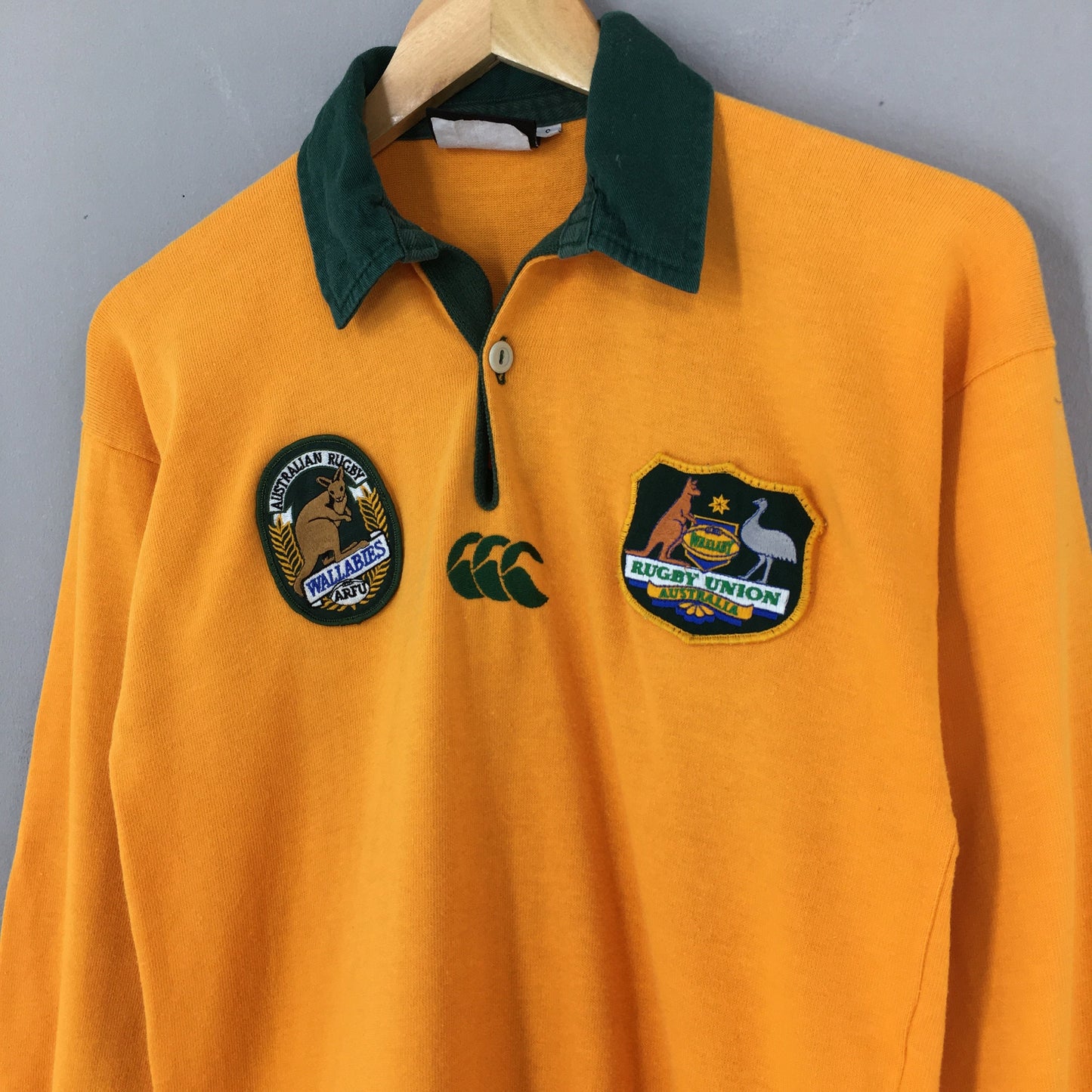 Canterbury Australian Wallabies Rugby Polo Shirt Small