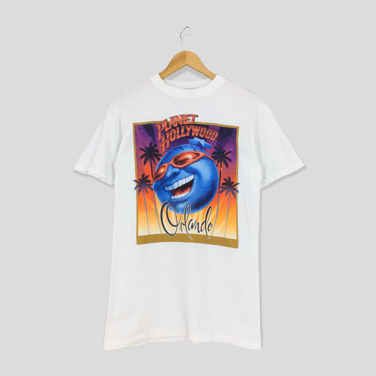 Planet Hollywood Orlando White Tshirt Small