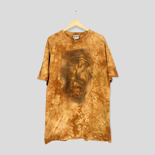 Indiana Jones Lucas Film Action Movie Tie Dye Shirt XLarge