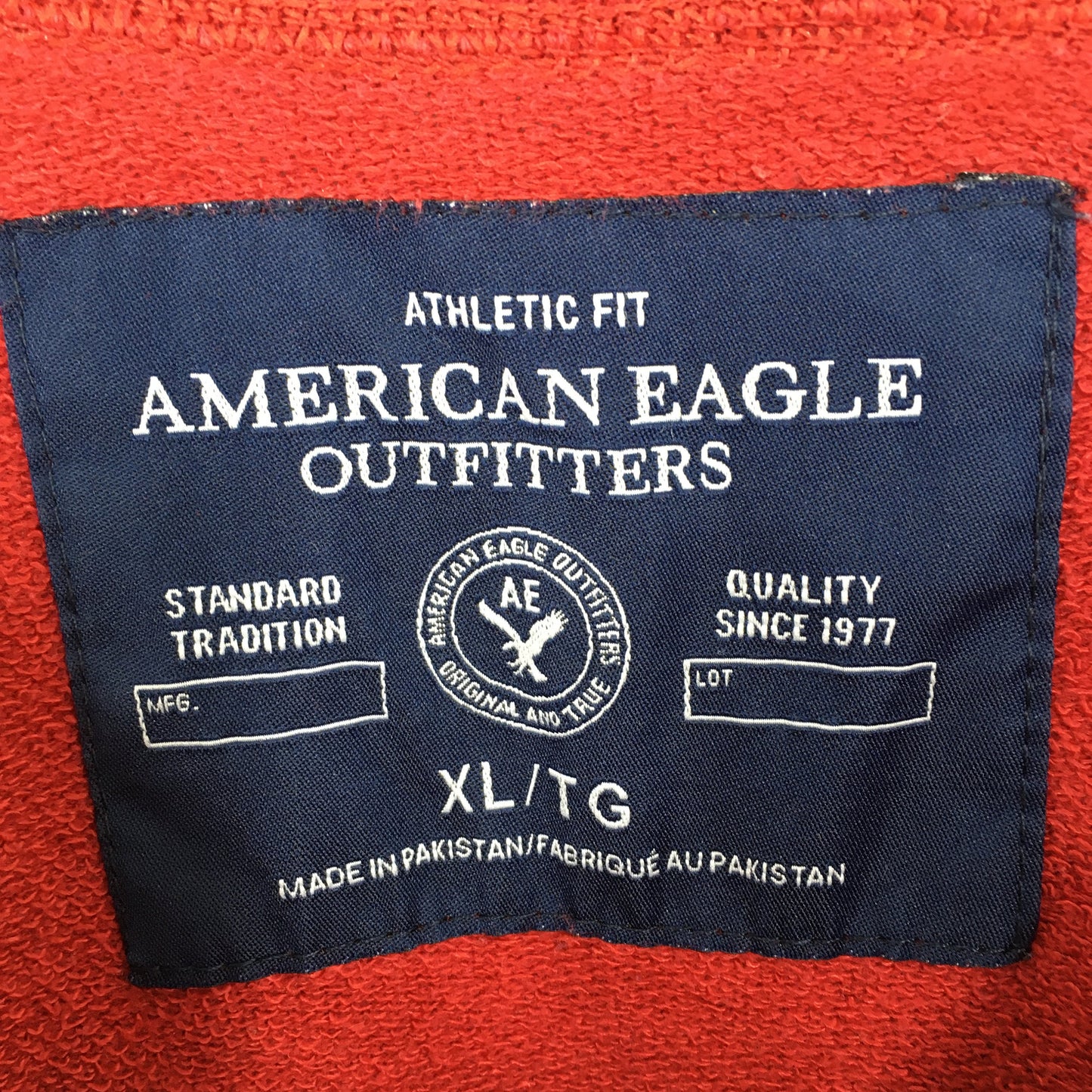 American Eagle Red Sweatshirt XLarge