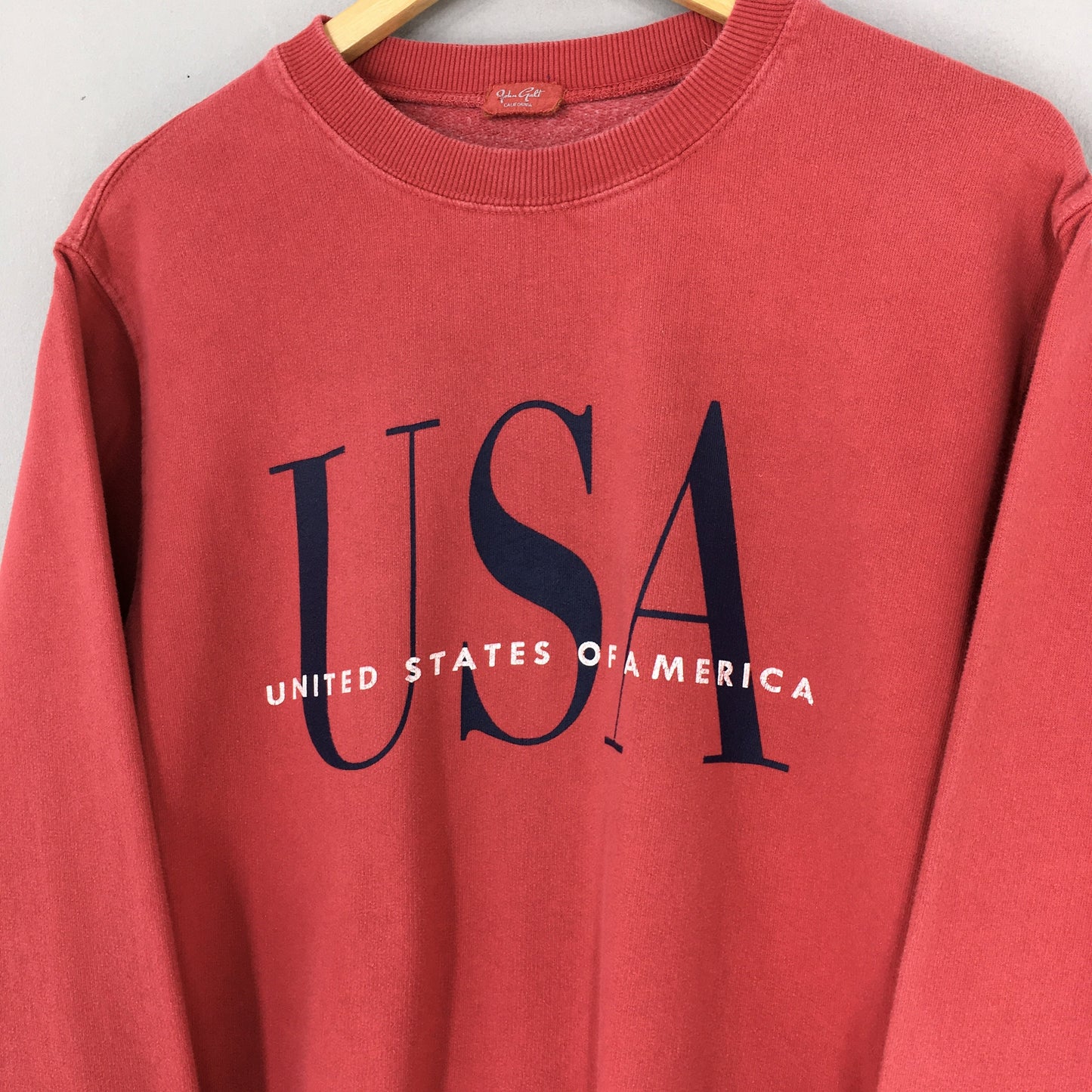 United States Of America Red Sweater Medium