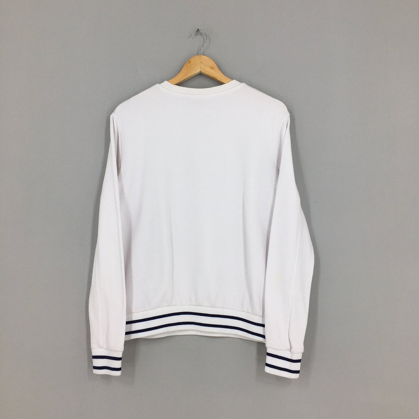 Fila Italia White Sweatshirt Medium