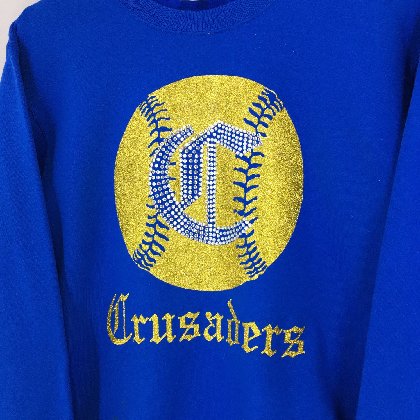 Crusaders Rugby Blue Sweater Small