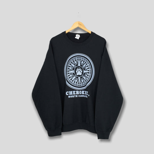 Cherokee North Carolina Black Jumper XLarge