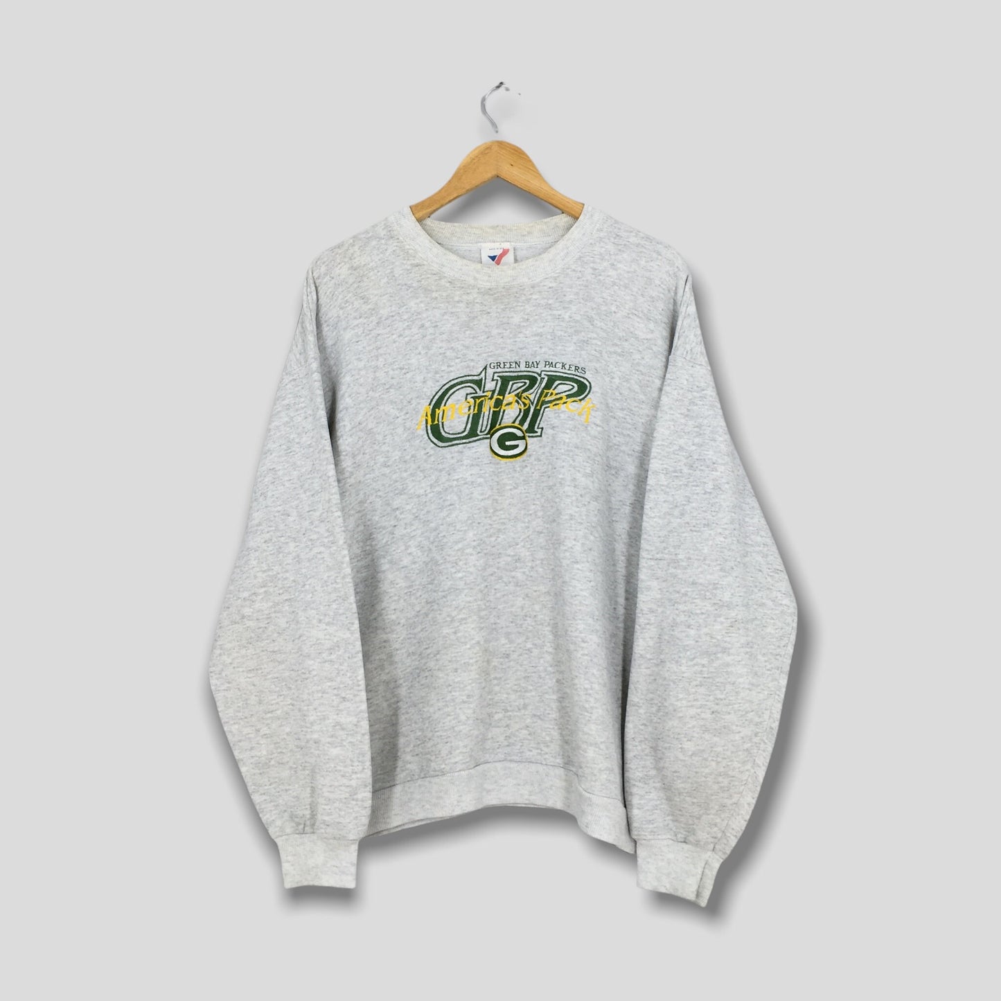 Green Bay NFL Packers Gray Sweater XLarge