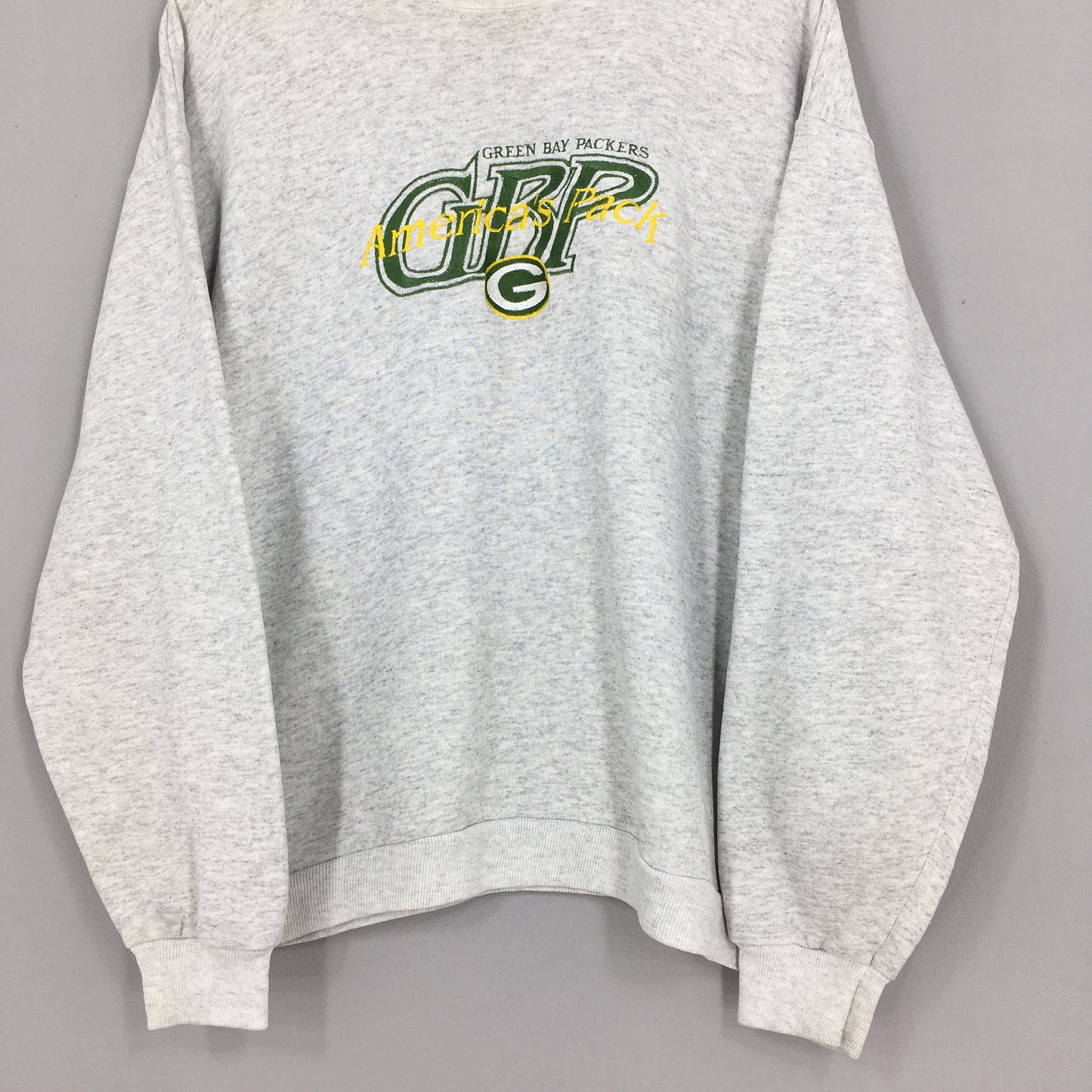 Green Bay NFL Packers Gray Sweater XLarge