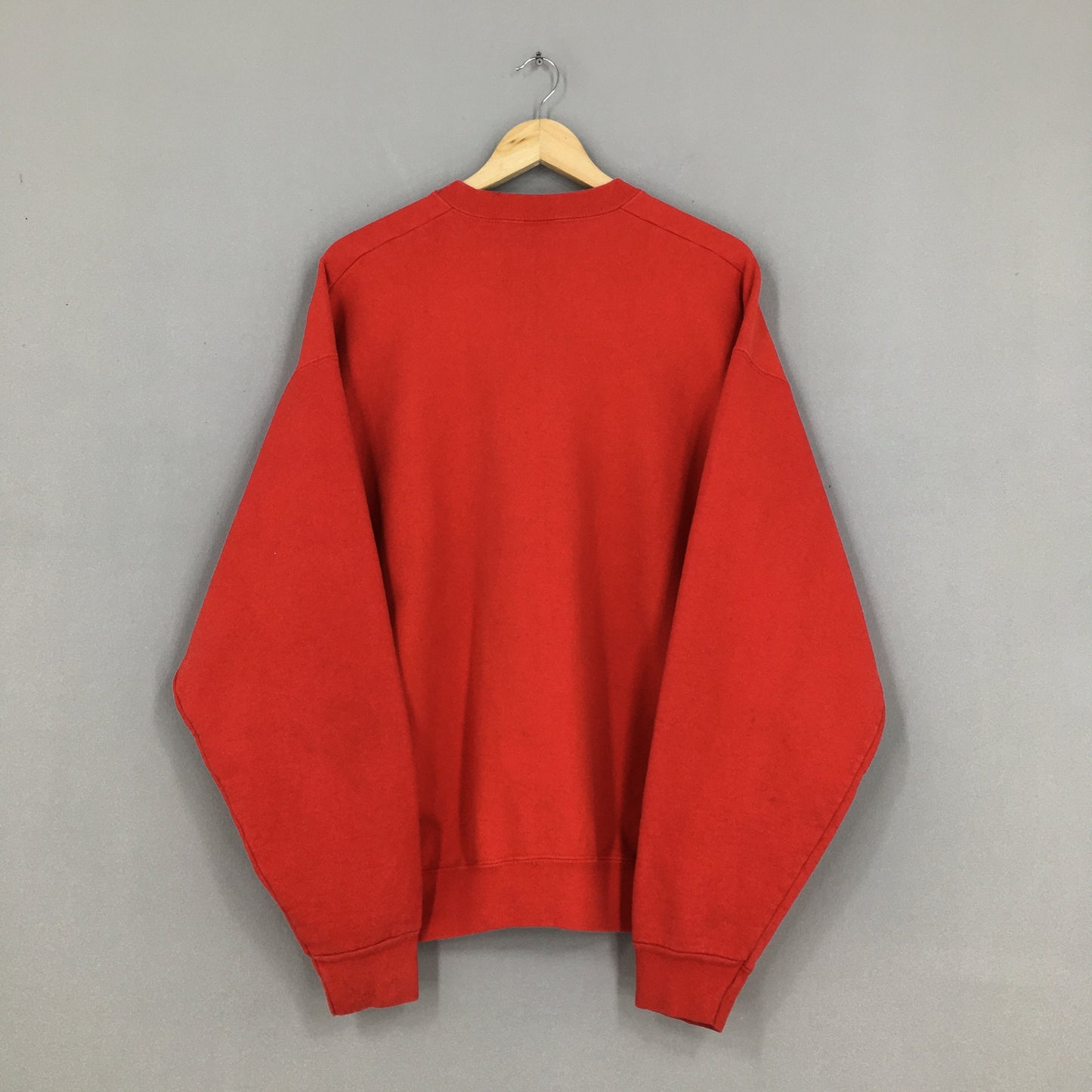 Fruit Of The Loom Chili Red Plain Sweatshirt XLarge