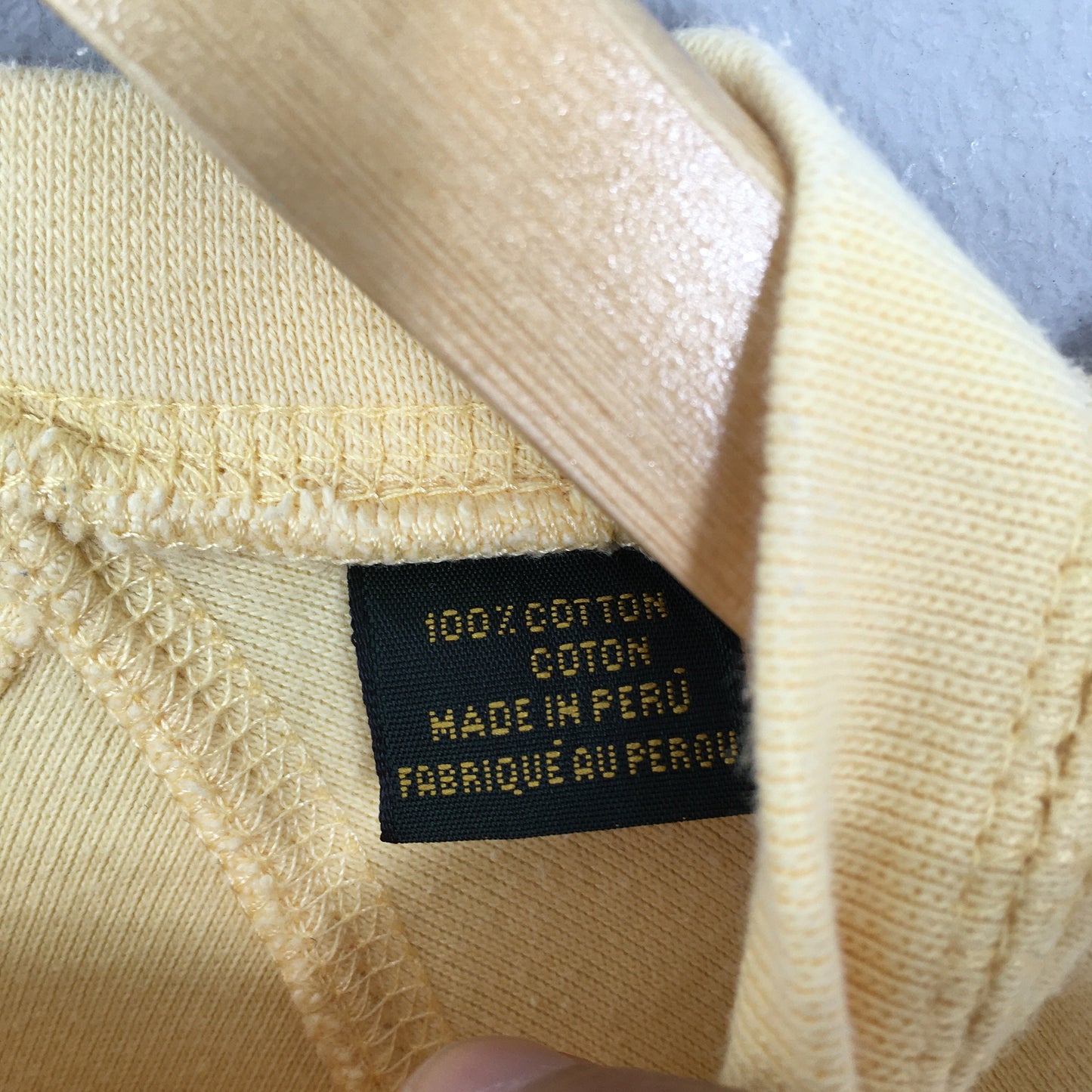 Bobby Jones Yellow Golfer Sweatshirt Large