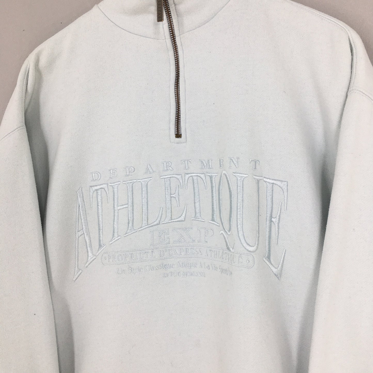 Department Athletique Blue Sweatshirt Small