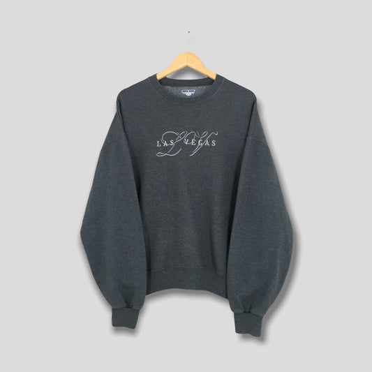 Las Vegas Usa Gray Sweatshirt XLarge