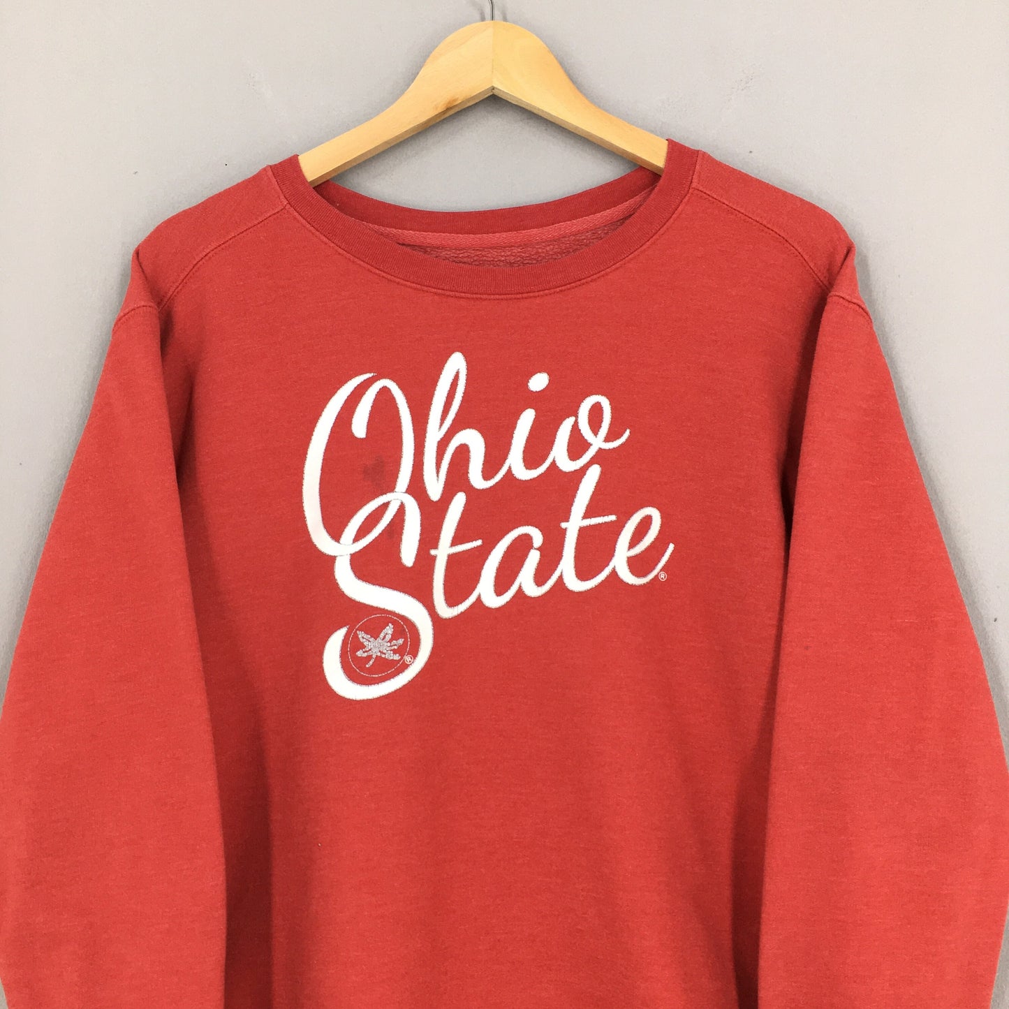 Ohio State University Red Sweater Small