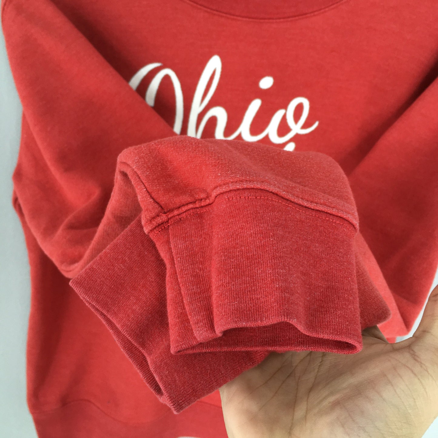 Ohio State University Red Sweater Small