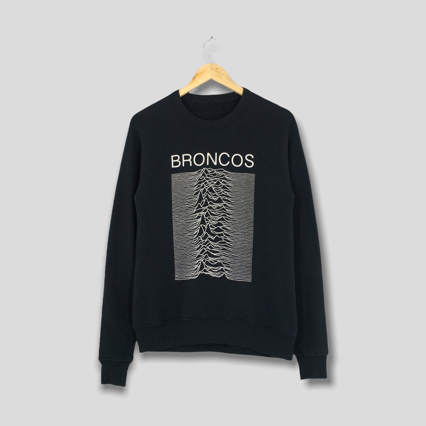 Joy Division Broncos Black Sweater Small