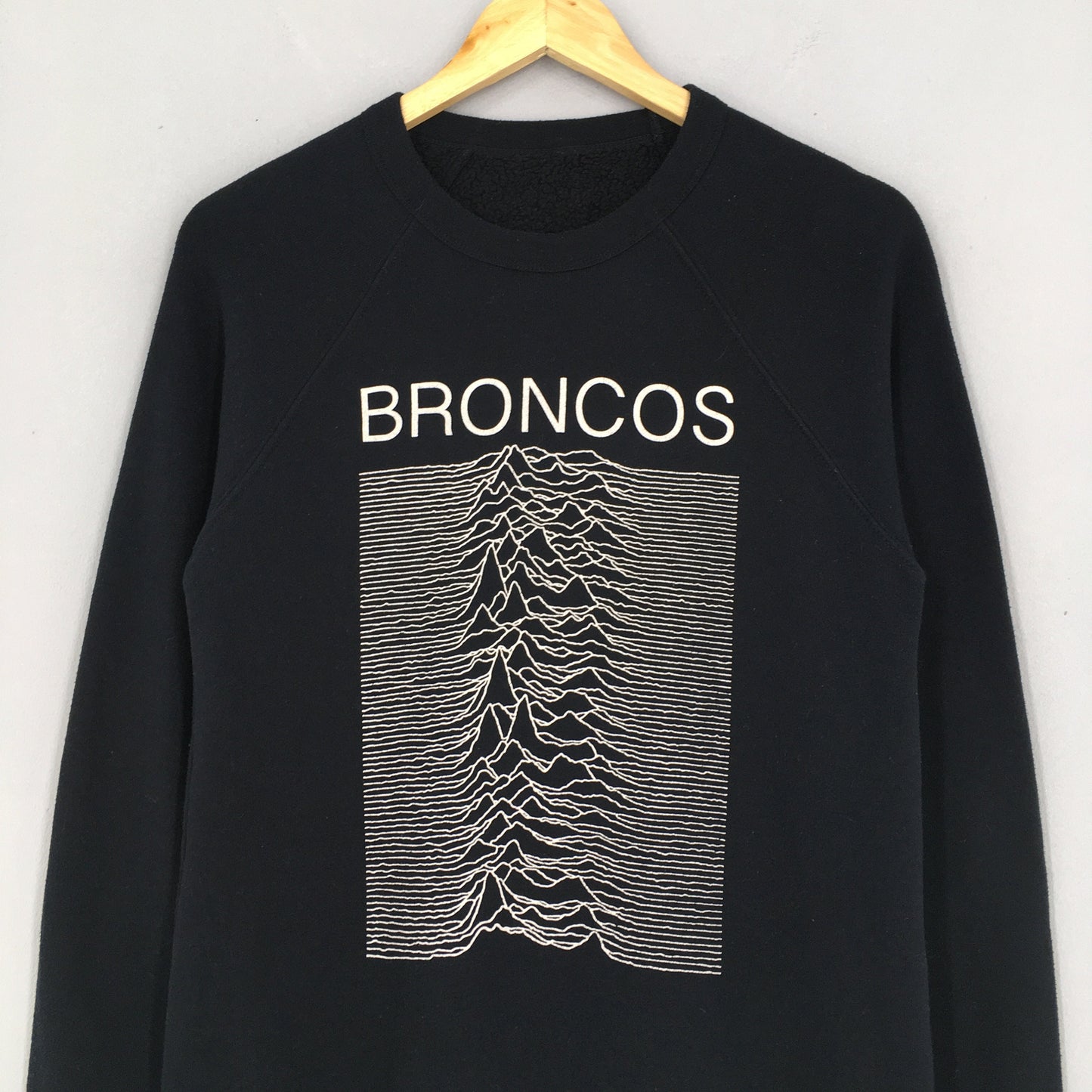 Joy Division Broncos Black Sweater Small