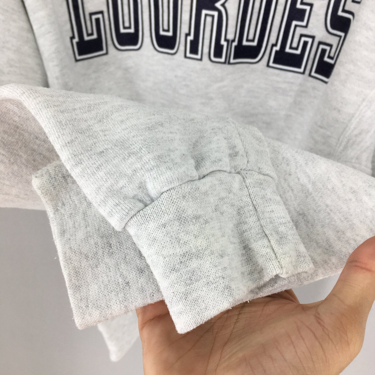 Lourdes State Gray Sweatshirts Small