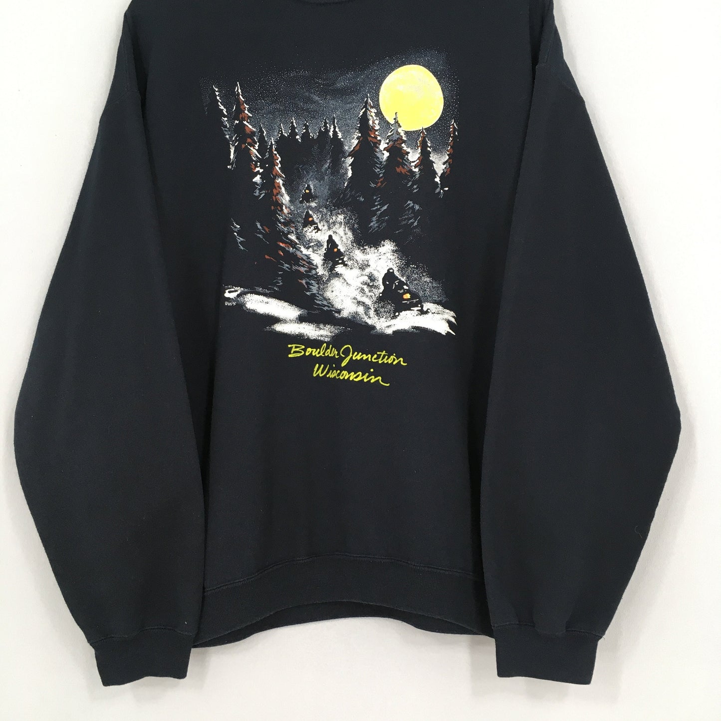 Boulder Junction Wisconsin Forest Nature Sweatshirt XXLarge