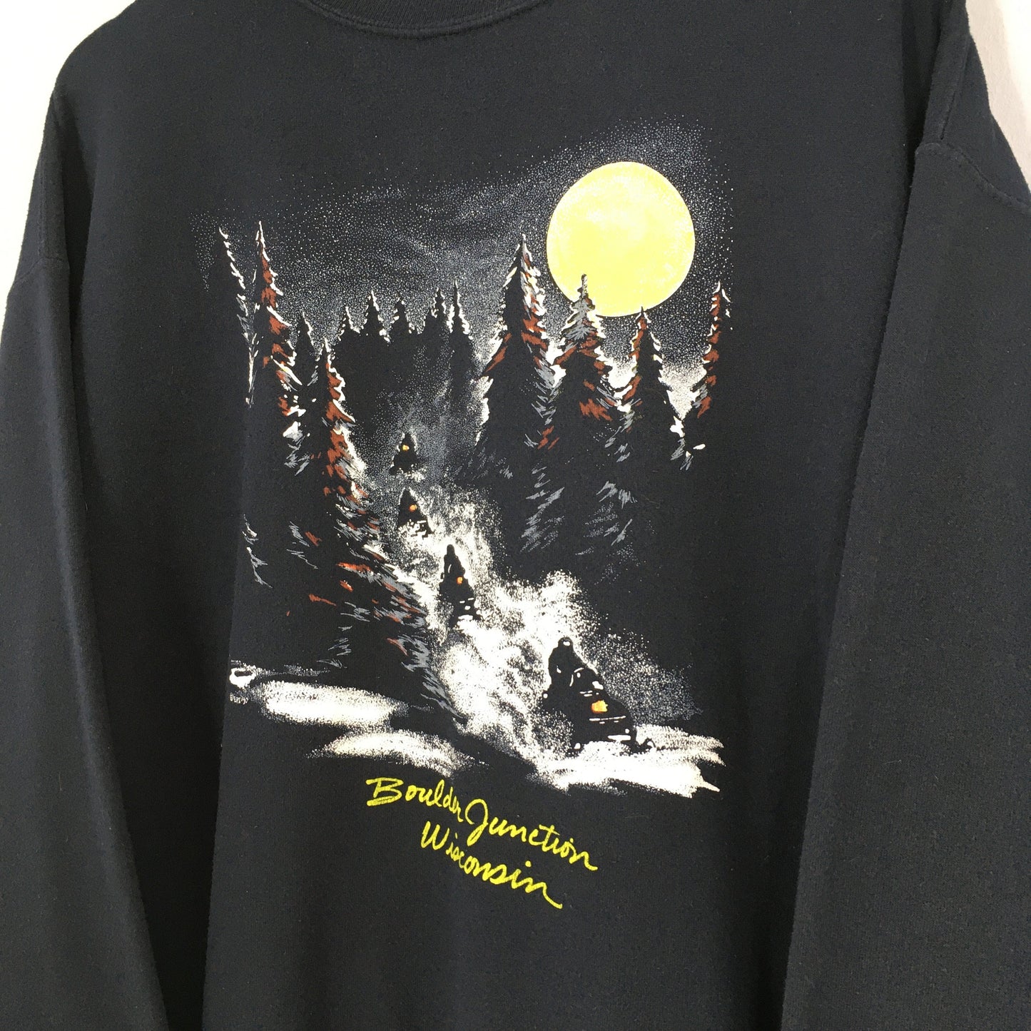 Boulder Junction Wisconsin Forest Nature Sweatshirt XXLarge