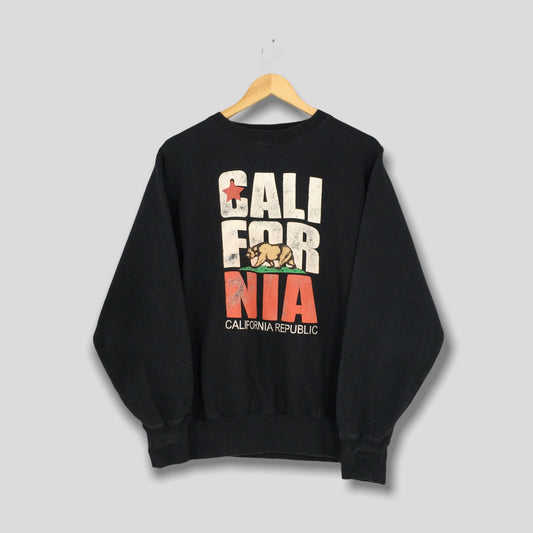 California Republic Black Sweater Medium