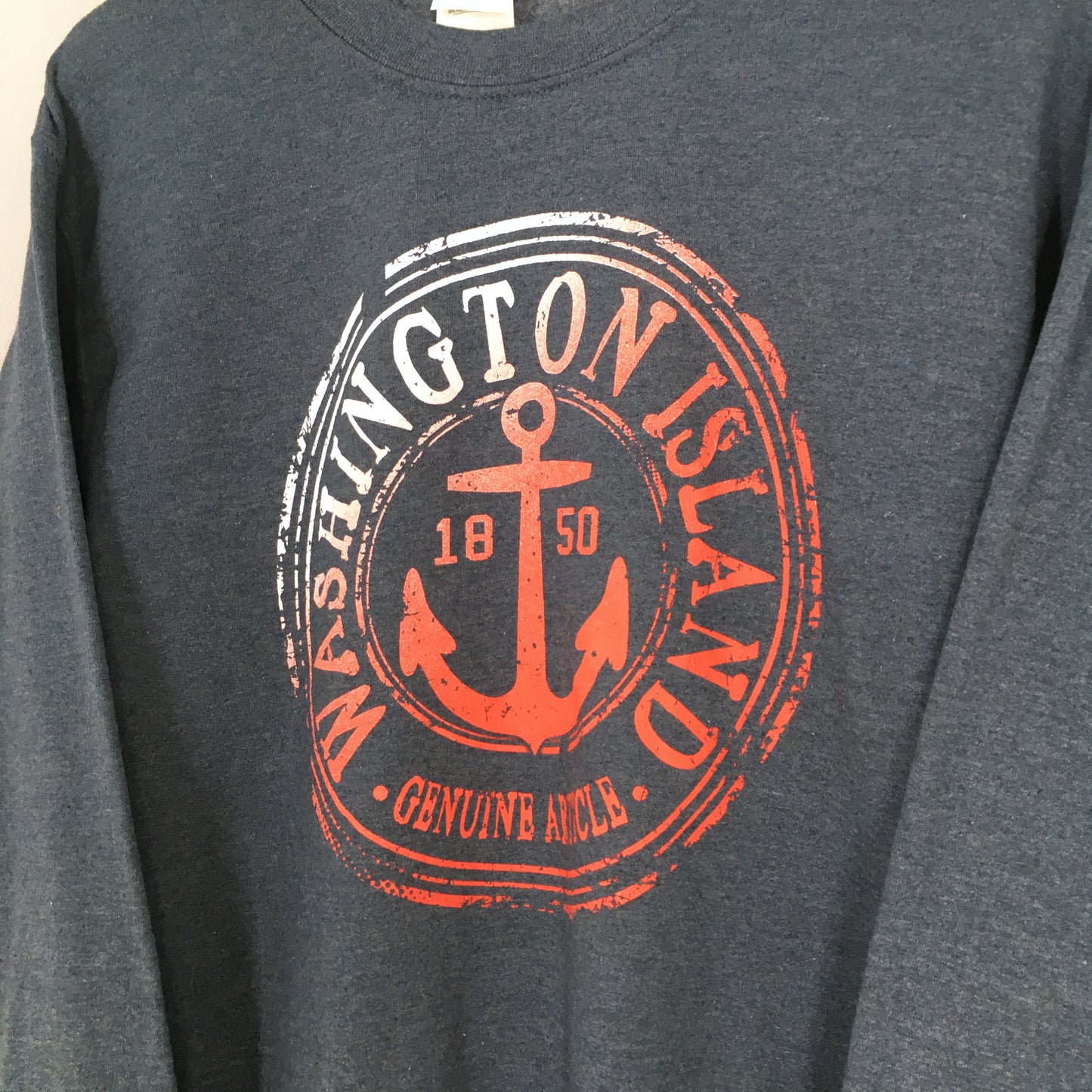 Washington Island Gray Sweatshirt Small