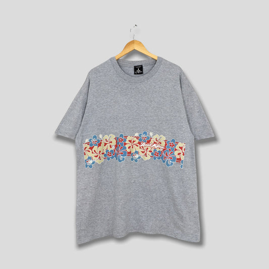 Local Motion Hawaii Surf Gray Tshirt XLarge