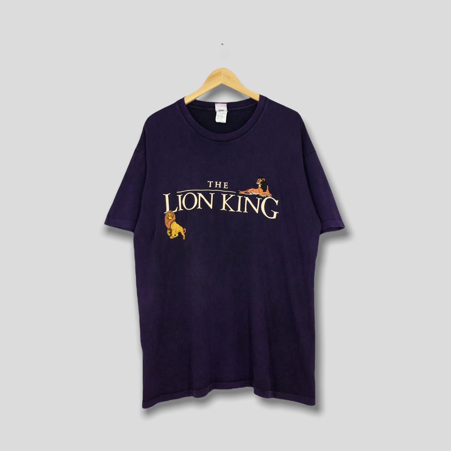 The Lion King Disney Purple Tshirt XLarge