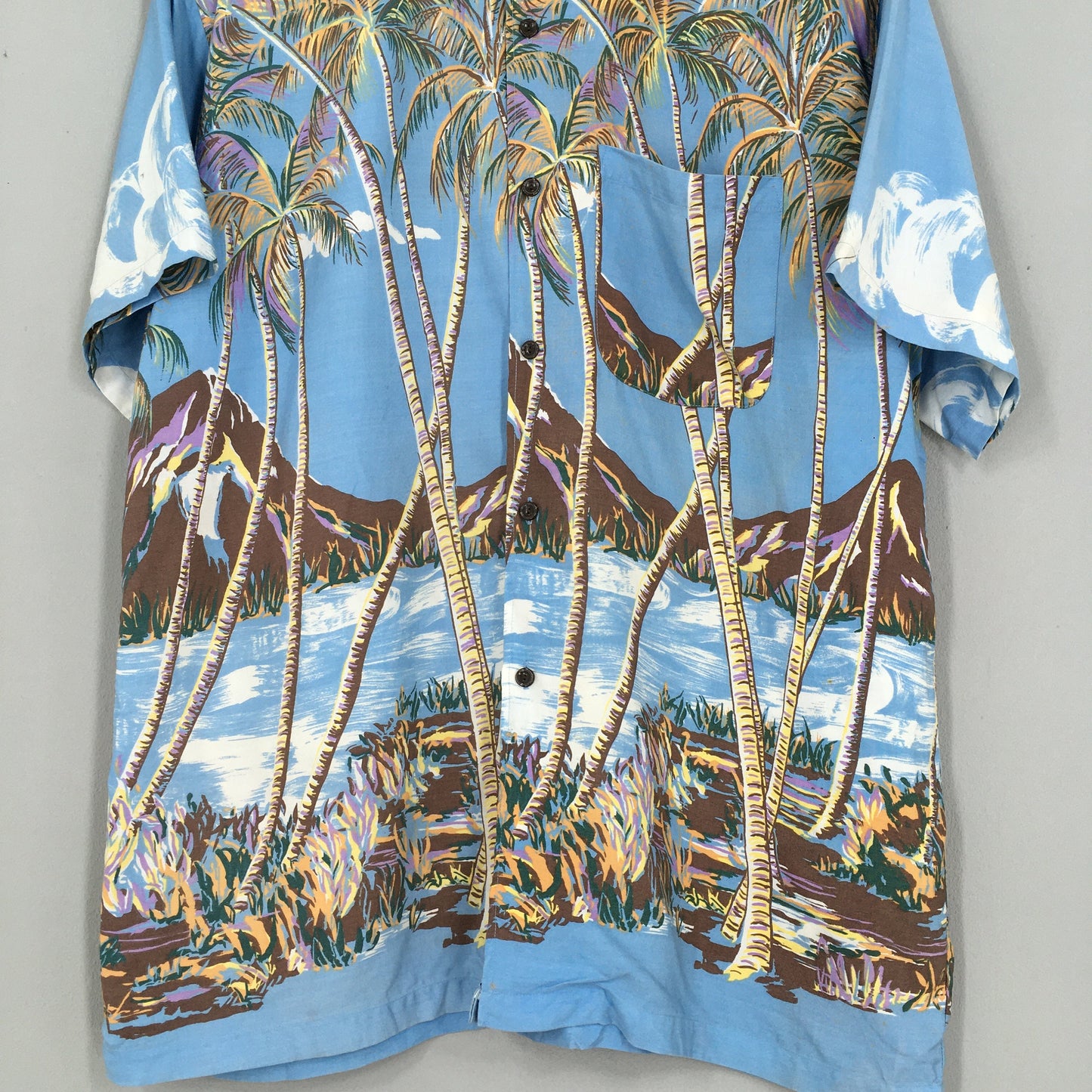 Hawaiian Aloha Tropical Shirt Large