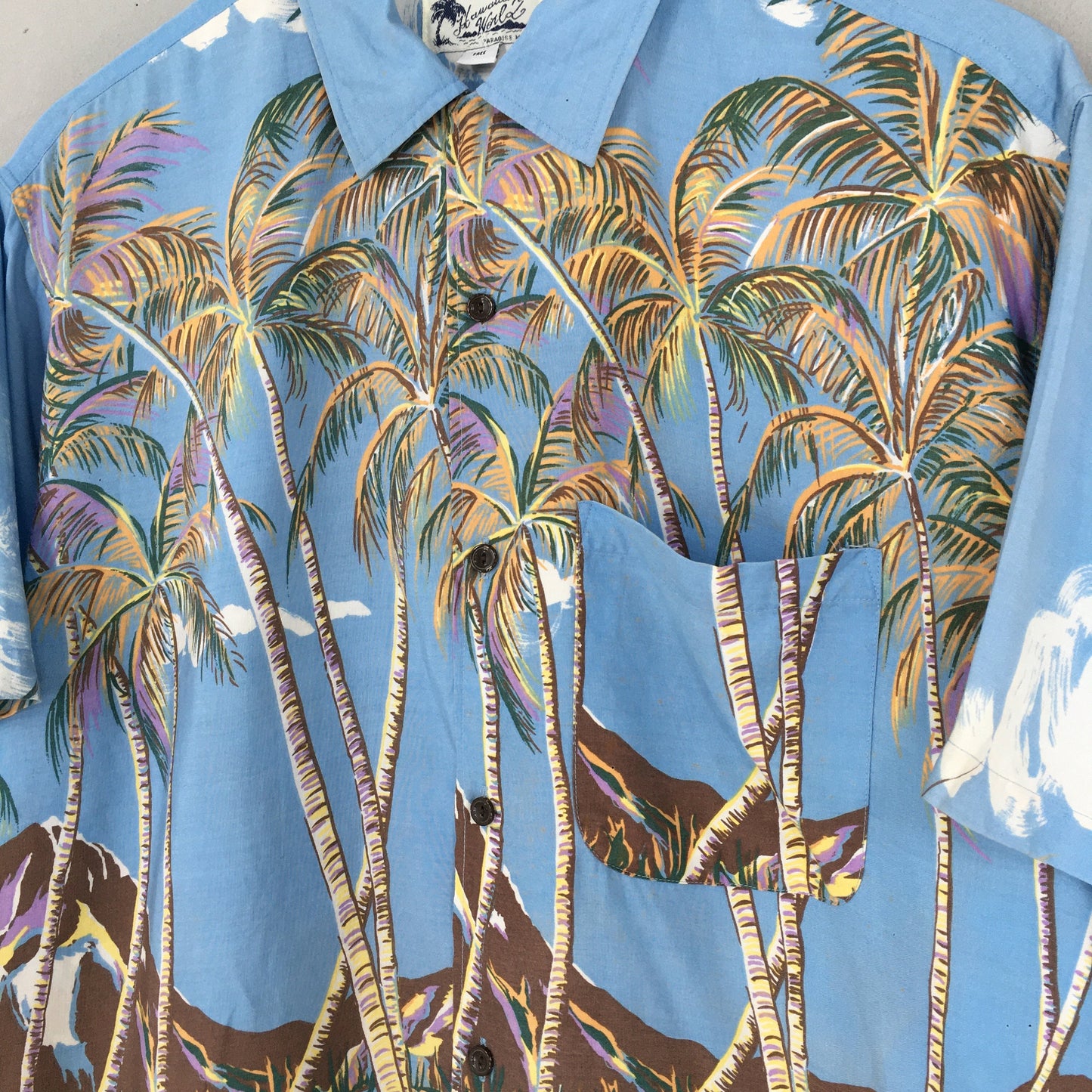 Hawaiian Aloha Tropical Shirt Large