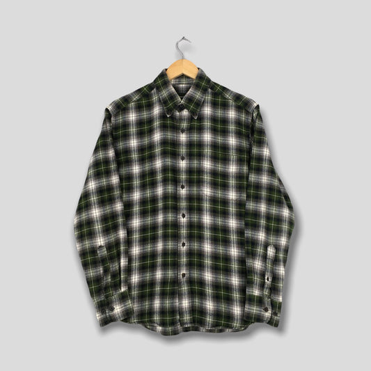 Eddie Bauer Plaid Checkered Flannel Small