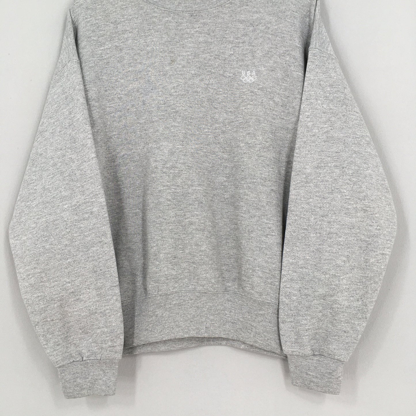 JcPenney Olympics Usa Gray Plain Sweatshirt Large