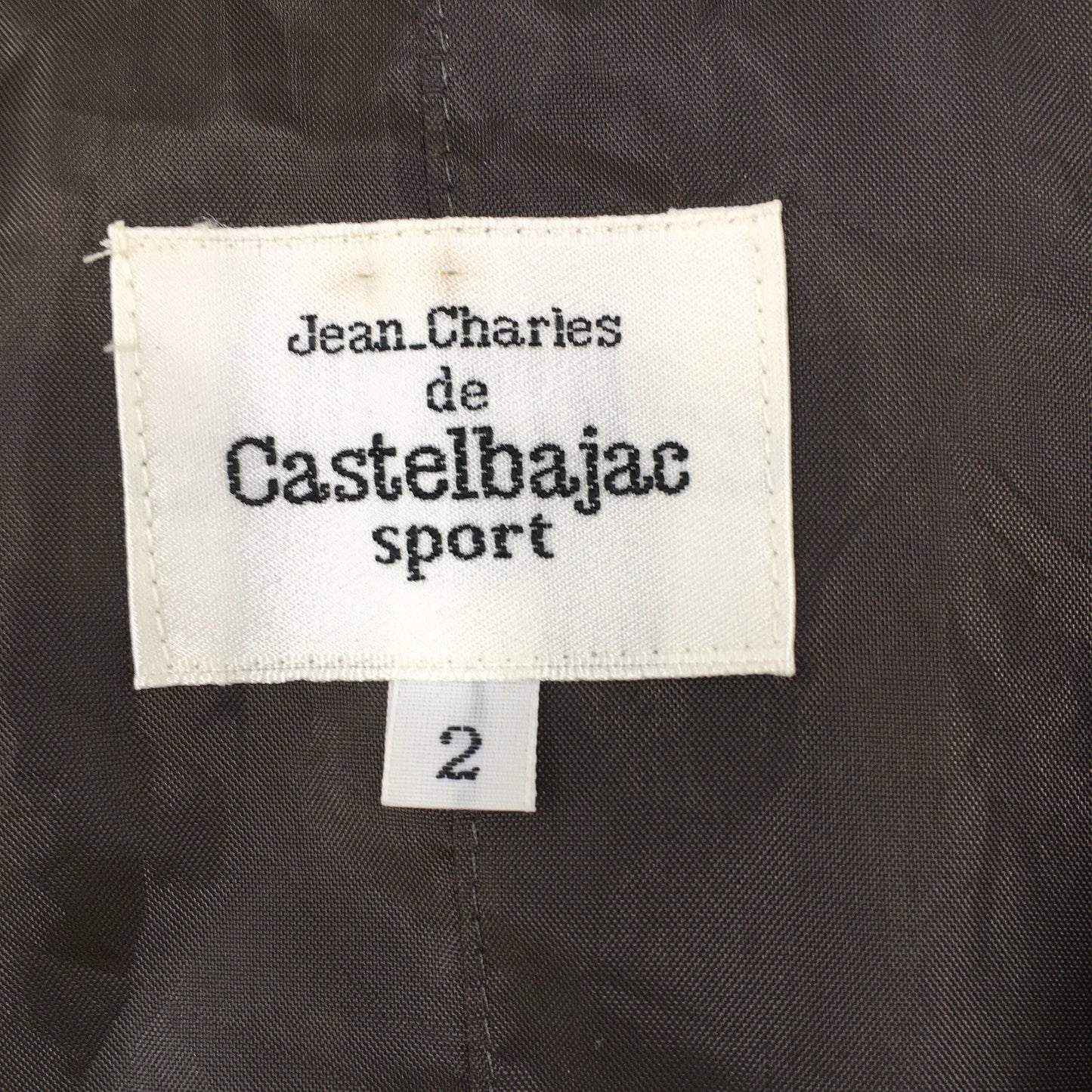 Jean Charles De Castelbajac Sport Vest Jacket Small