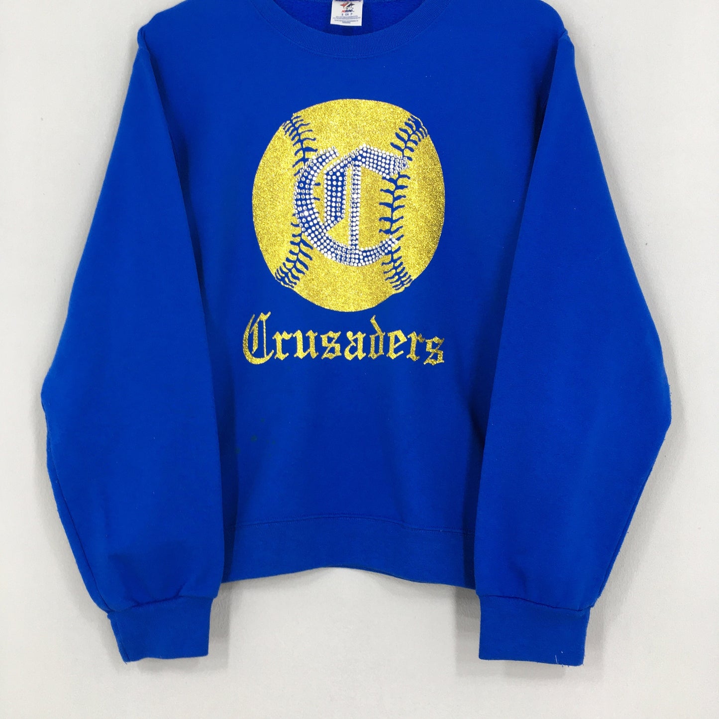 Crusaders Rugby Blue Sweater Small