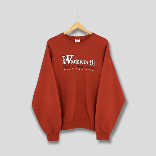 Wadsworth High School Band Sweater Medium